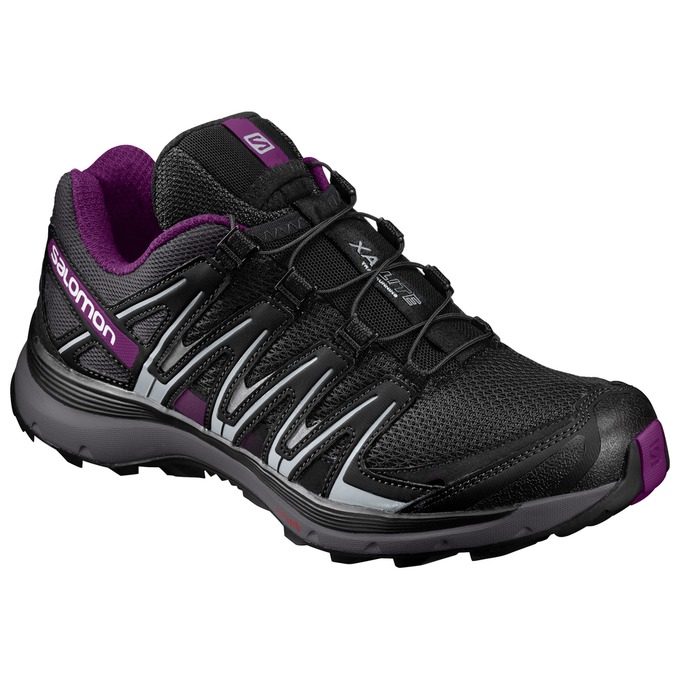 Zapatillas Trail Running Salomon Mujer Negras / Moradas - Salomon Argentina XA LITE W ,079235-RSW